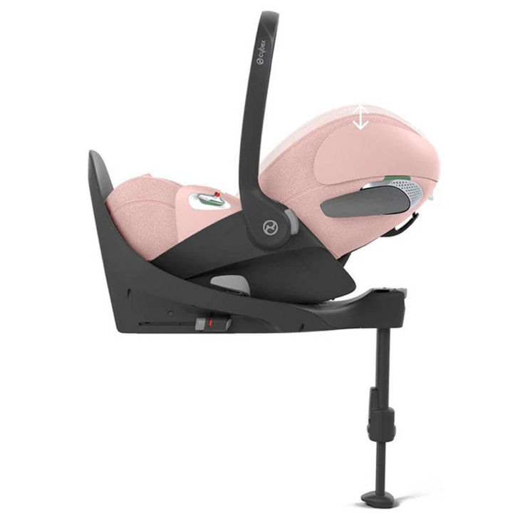 CYBEX Cloud T i-Size Plus Rotating Baby Car Seat - Peach Pink