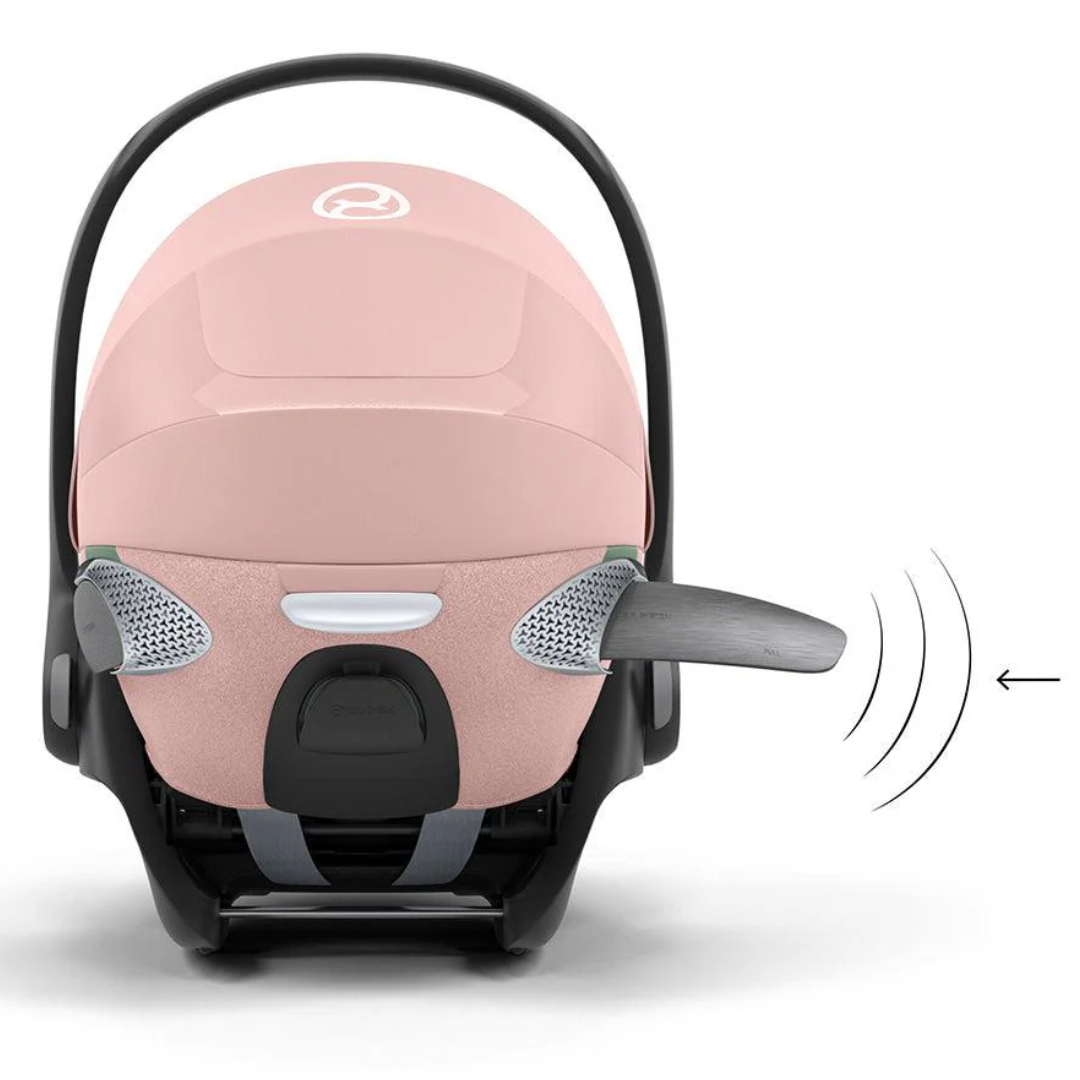 CYBEX Cloud T i-Size Plus Rotating Baby Car Seat - Peach Pink