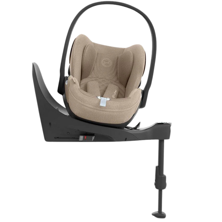 CYBEX Cloud T i-Size Plus Rotating Baby Car Seat - Cozy Beige