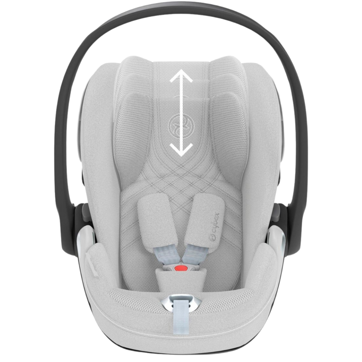 CYBEX Cloud T i-Size Plus Rotating Baby Car Seat - Platinum White