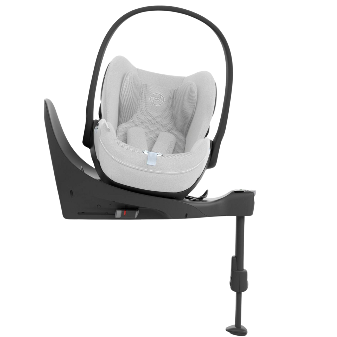 CYBEX Cloud T i-Size Plus Rotating Baby Car Seat - Platinum White