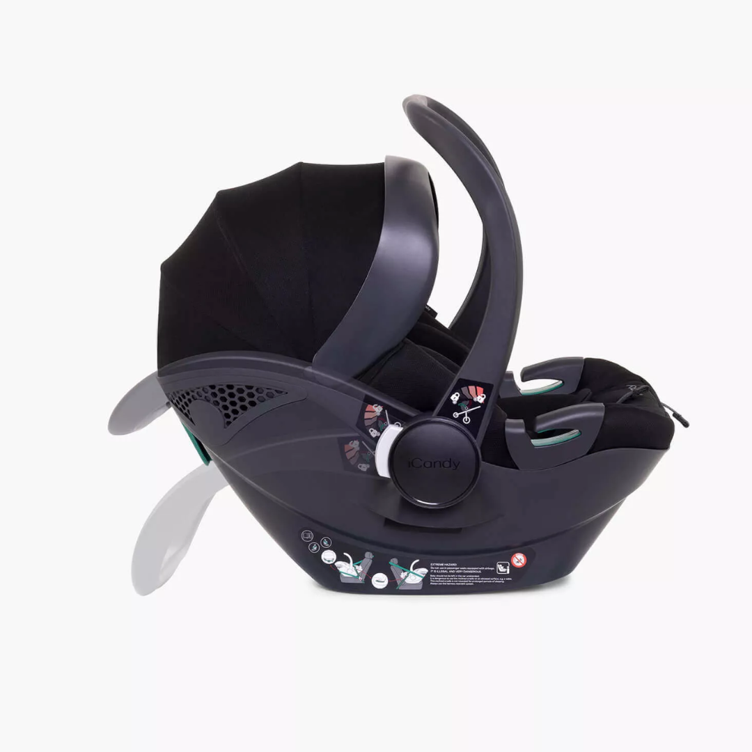 iCandy Cocoon i-size Car Seat & Base - Black Edition