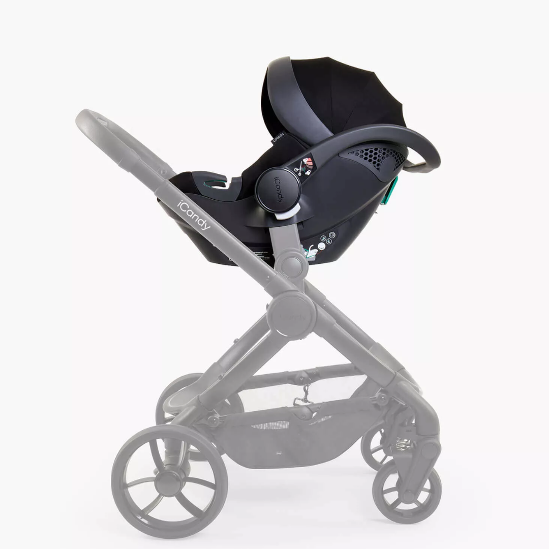 iCandy Cocoon i-size Car Seat & Base - Black Edition