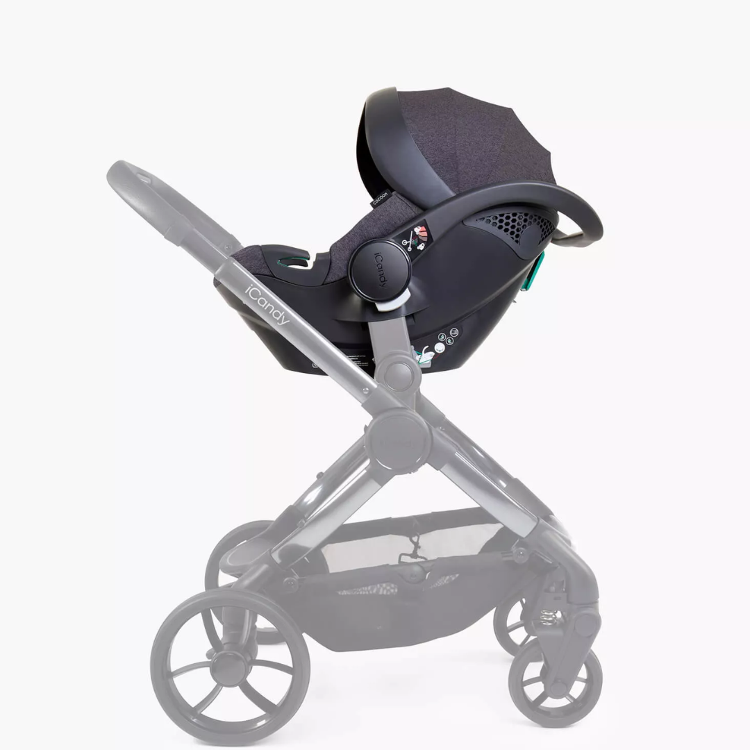 iCandy Cocoon i-size Car Seat & Base - Dark Grey