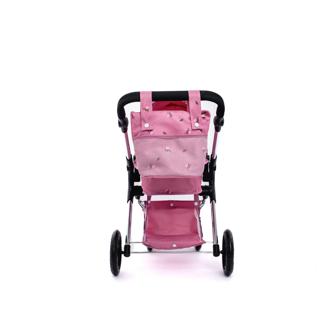 Roma Darcie Single Dolls Pram - Pink