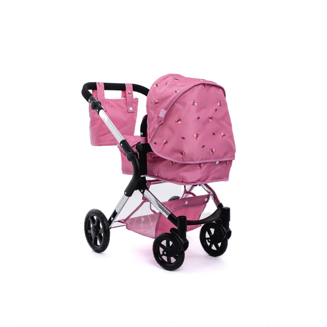 Roma Darcie Single Dolls Pram - Pink