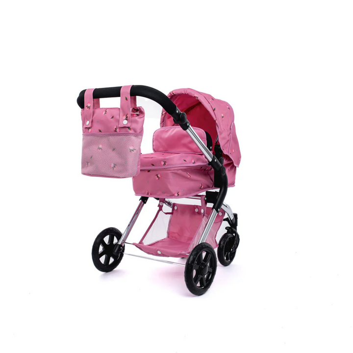 Roma Darcie Single Dolls Pram - Pink