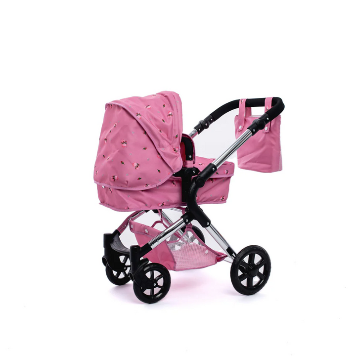 Roma Darcie Single Dolls Pram - Pink