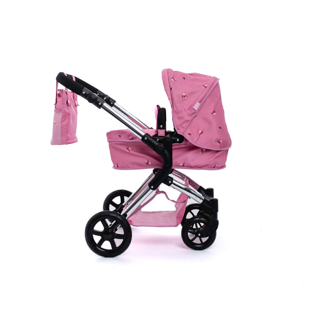 Roma Darcie Single Dolls Pram - Pink