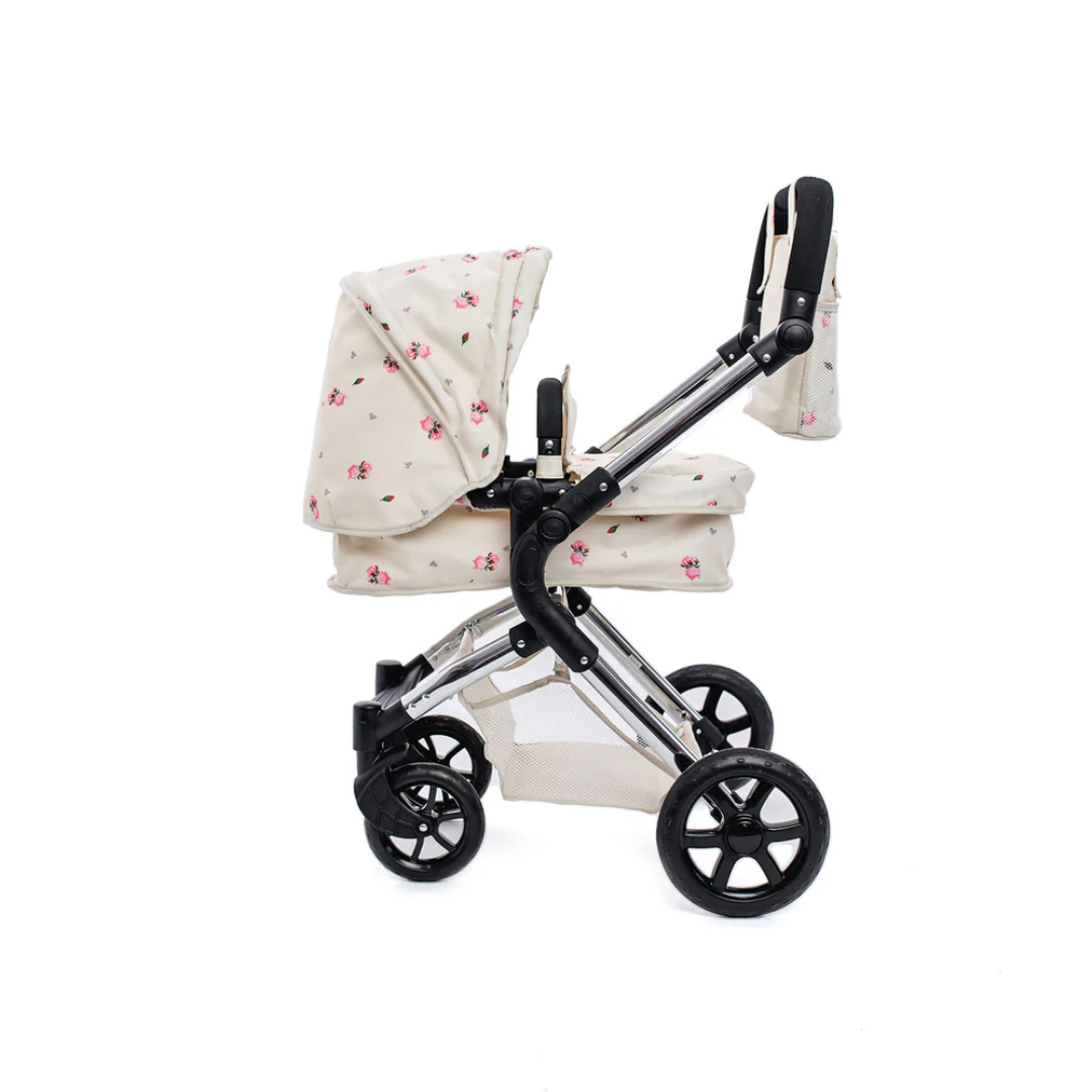 Roma Darcie Single Dolls Pram - Cream