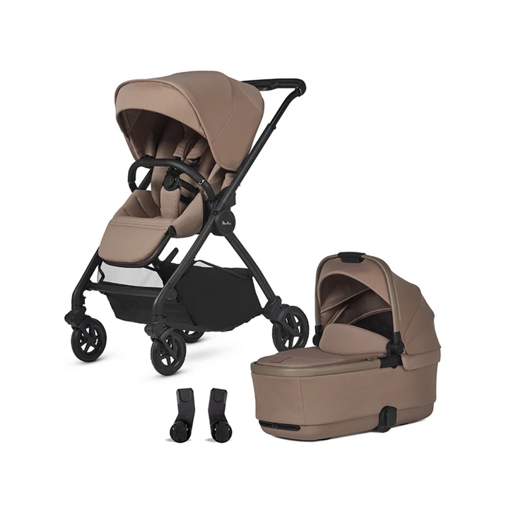 Silver Cross Dune 2 Travel System And Carrycot Bundle (5 piece) - Mocha