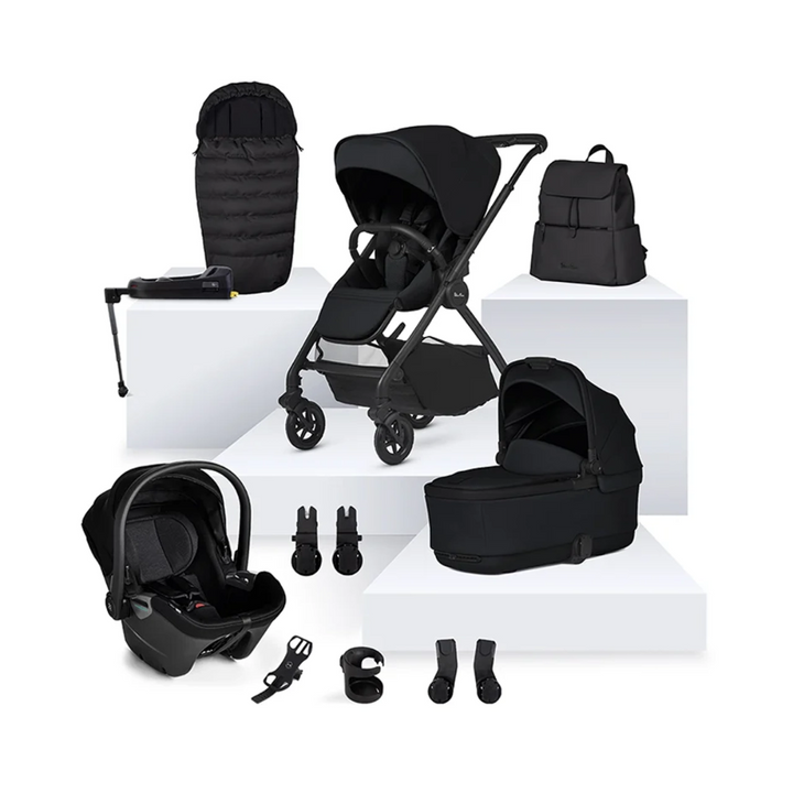 Silver Cross Dune 2 Travel System Ultimate Bundle (12 piece) - Space