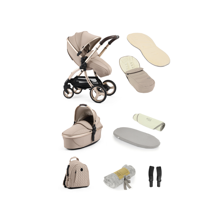 egg3® Stroller Snuggle Bundle  - Feather