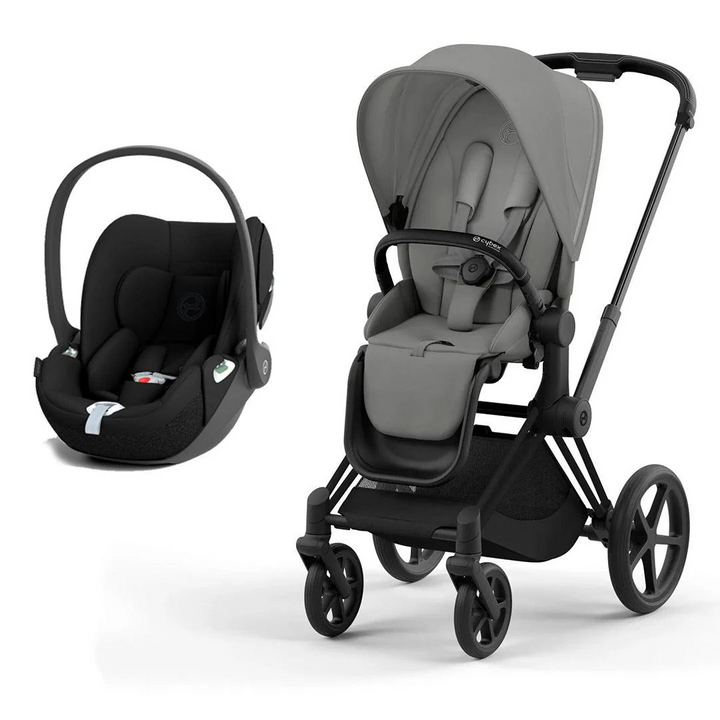 CYBEX Priam Cloud T Travel System - Mirage Grey