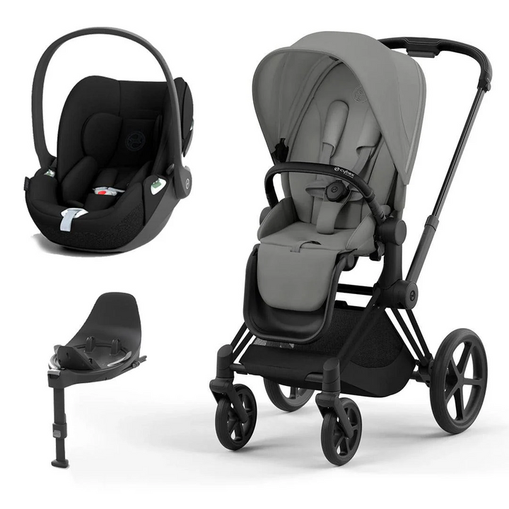 CYBEX Priam Cloud T Travel System - Mirage Grey