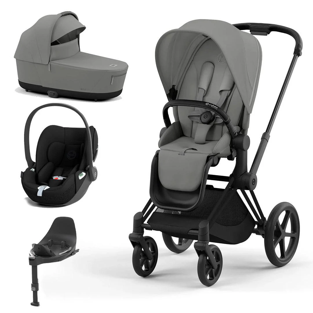 CYBEX Priam Cloud T Travel System - Mirage Grey