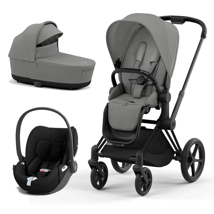 CYBEX Priam Cloud T Travel System - Mirage Grey