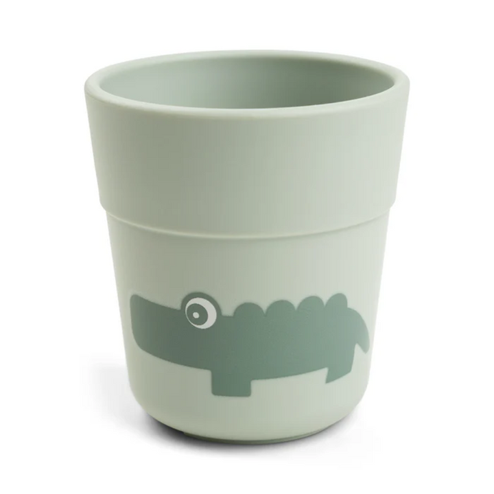 Done by Deer Foodie Mini Mug - Croco - Green