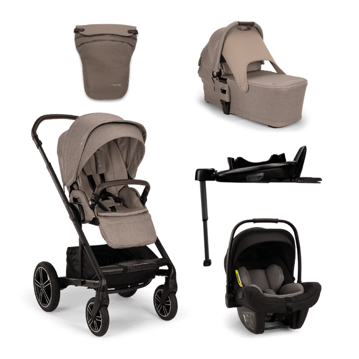 Nuna MIXX Next & PIPA Next Travel System Bundle - Cedar