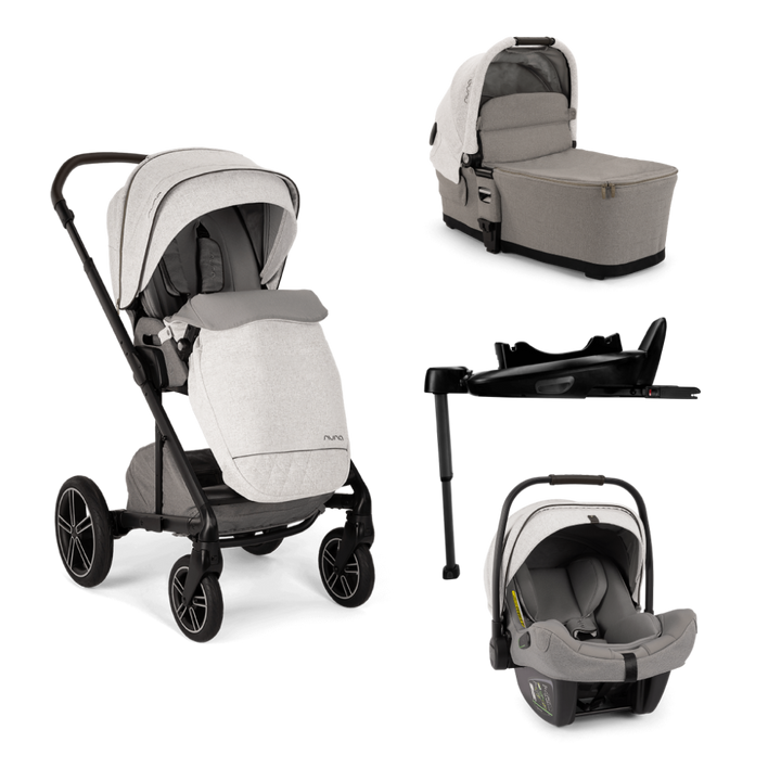 Nuna MIXX Next & PIPA Next Travel System Bundle - Mineral