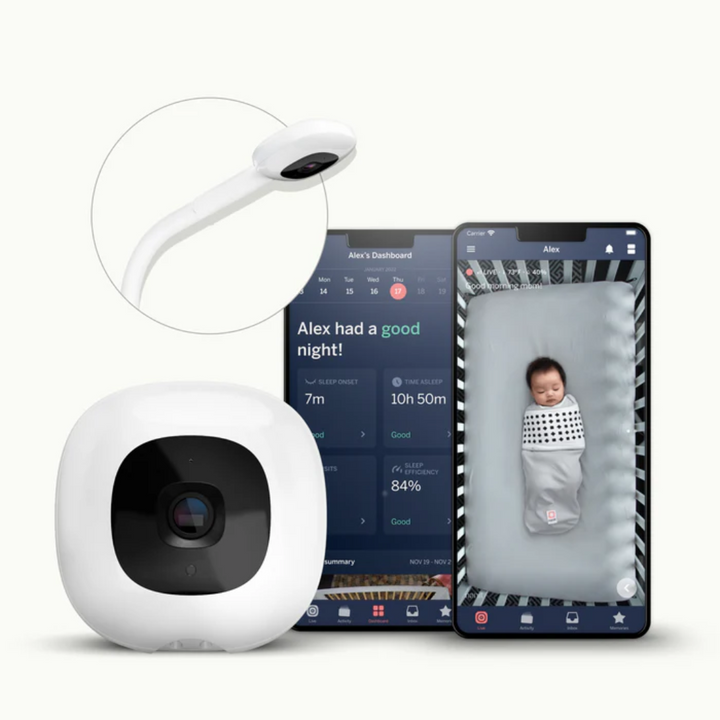 Nanit Pro Baby Monitor + Floor Stand Gen2 - White