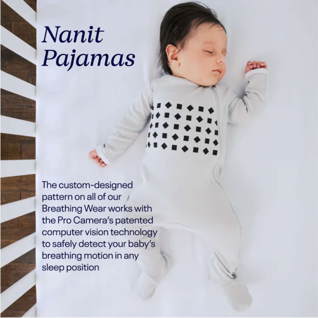 Nanit Breathing Wear Pyjamas - Powder Blue