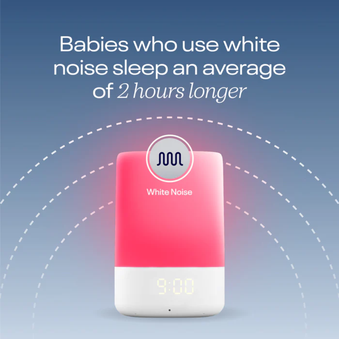 Nanit Sound and Light Smart Baby Night Light - White