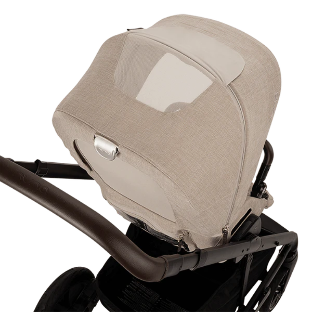 Nuna MIXX Next & CARI Next Generation Travel System Bundle - Biscotti