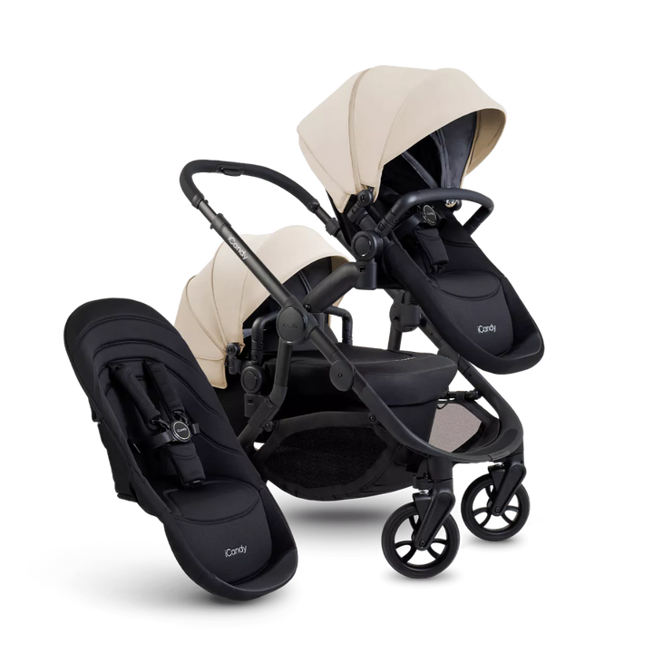 iCandy Orange Pushchair Bundle - Jet | Latte