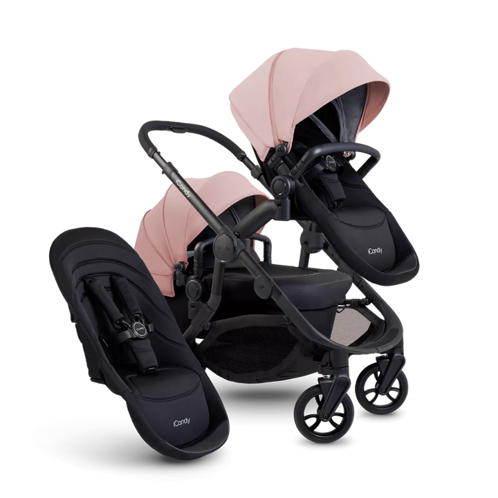 iCandy Orange Pushchair Bundle - Jet | Rose