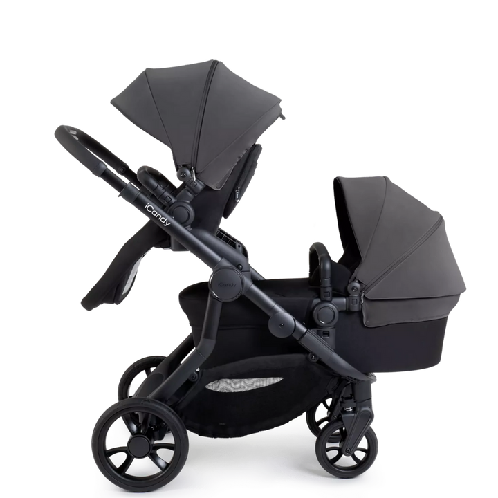 iCandy Orange 4 Travel System & Car Seat Bundle - Jet | Fossil