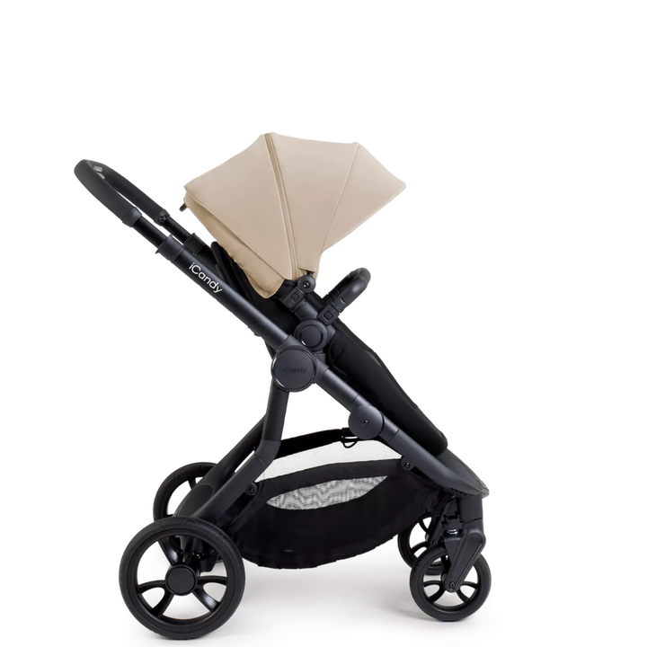 iCandy Orange 4 Travel System & Car Seat Bundle - Jet | Latte