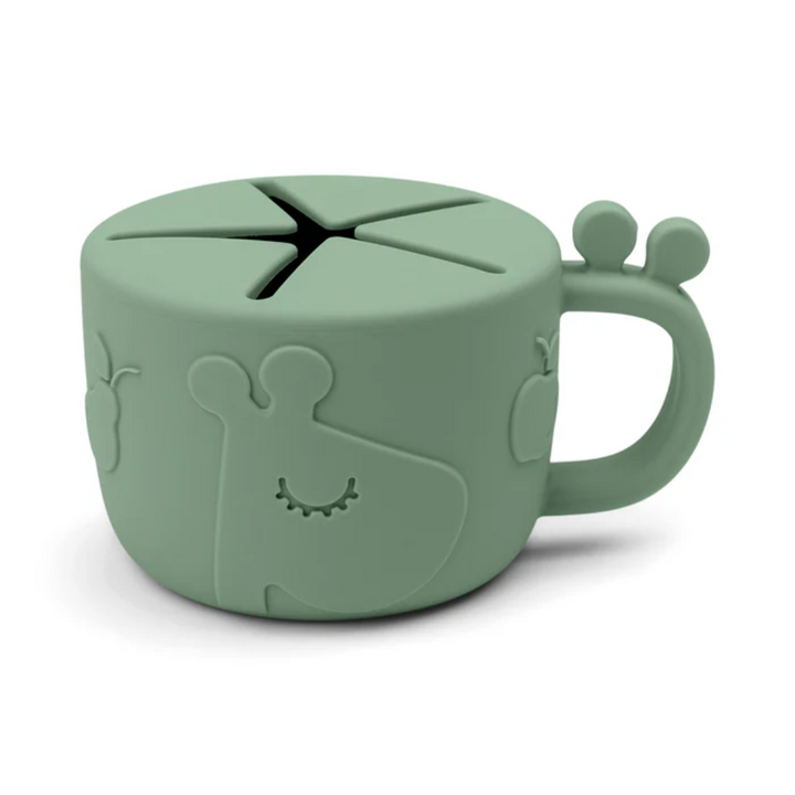 Done by Deer Peekaboo Snack Cup - Raffi - Green