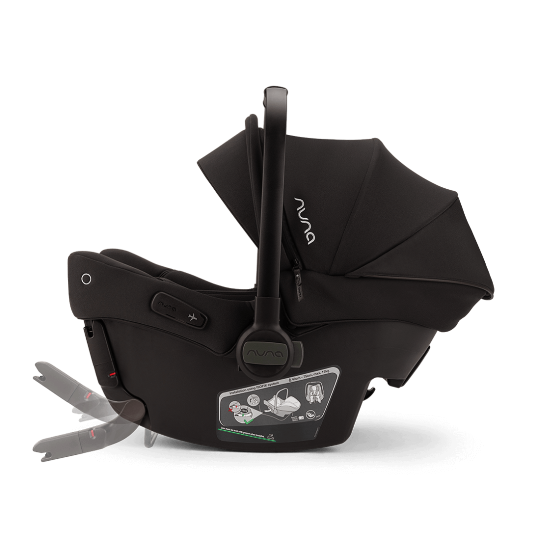 Nuna MIXX Next & PIPA Urbn Travel System - Caviar