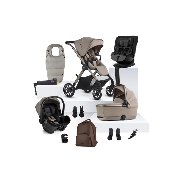 Silver Cross Reef 2 SPECIAL EDITION Travel System Ultimate Motion Bundle (14 piece) - Frappe