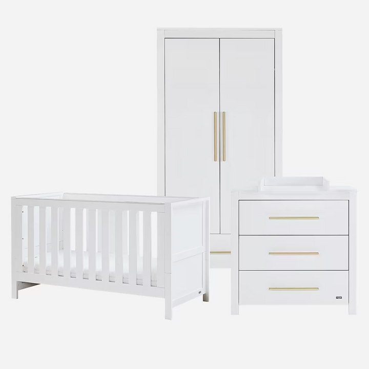 Tutti Bambini Tivoli 3 Piece Furniture Set - White