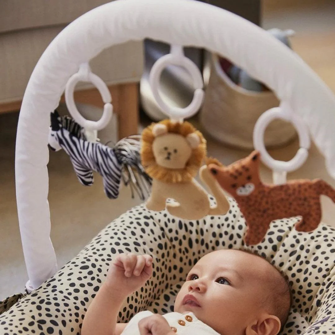 DockATot Toy Arch Set - Pristine White + Day at the Zoo