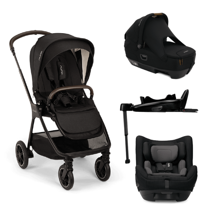 Nuna TRIV Next Generation & Cari Next Travel System - Caviar