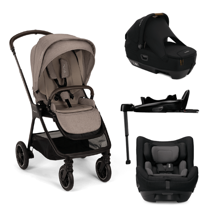 Nuna TRIV Next Generation & Cari Next Travel System - Cedar