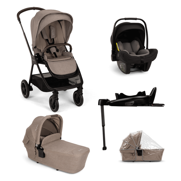 Nuna TRIV Next Generation & PIPA Next Travel System - Cedar