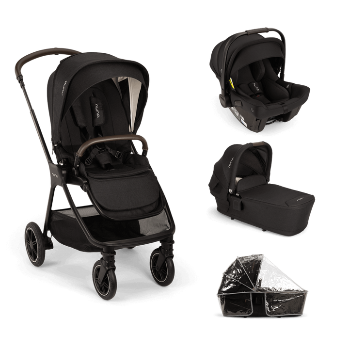 Nuna TRIV Next & PIPA Urbn Travel System - Caviar