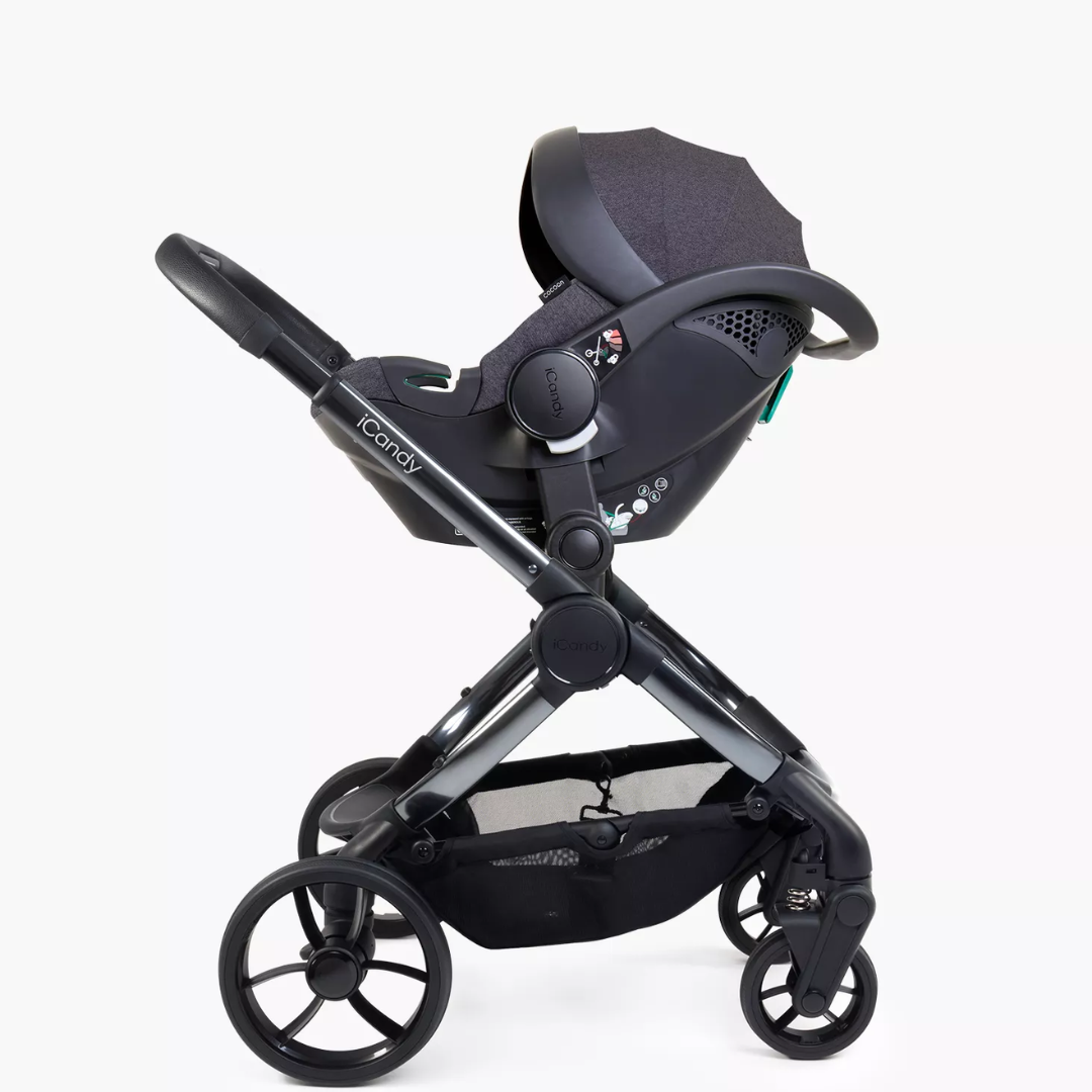 iCandy Peach 7 Pushchair and Carrycot - Complete Car Seat Bundle - Truffle