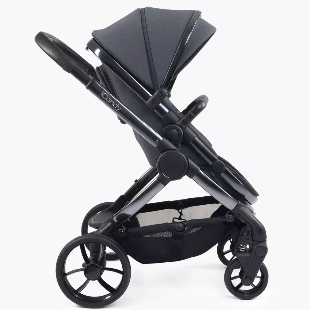 iCandy Peach 7 Pushchair and Carrycot - Complete Bundle - Phantom | Truffle