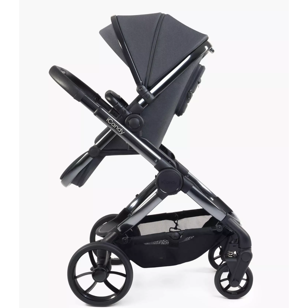 iCandy Peach 7 Pushchair and Carrycot - Complete Bundle - Phantom | Truffle