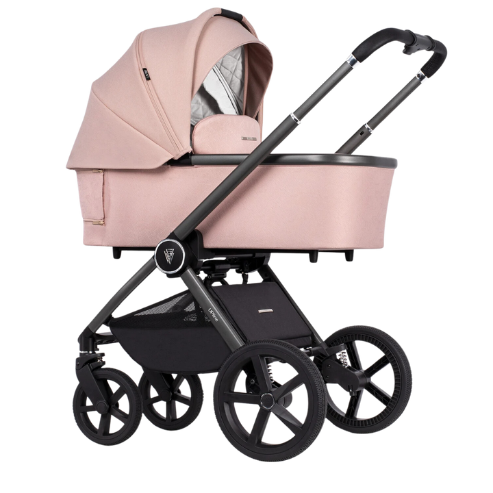 Venicci Upline 12 Piece Pushchair Bundle - Misty Rose