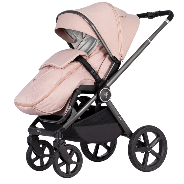 Venicci Upline 12 Piece Pushchair Bundle - Misty Rose