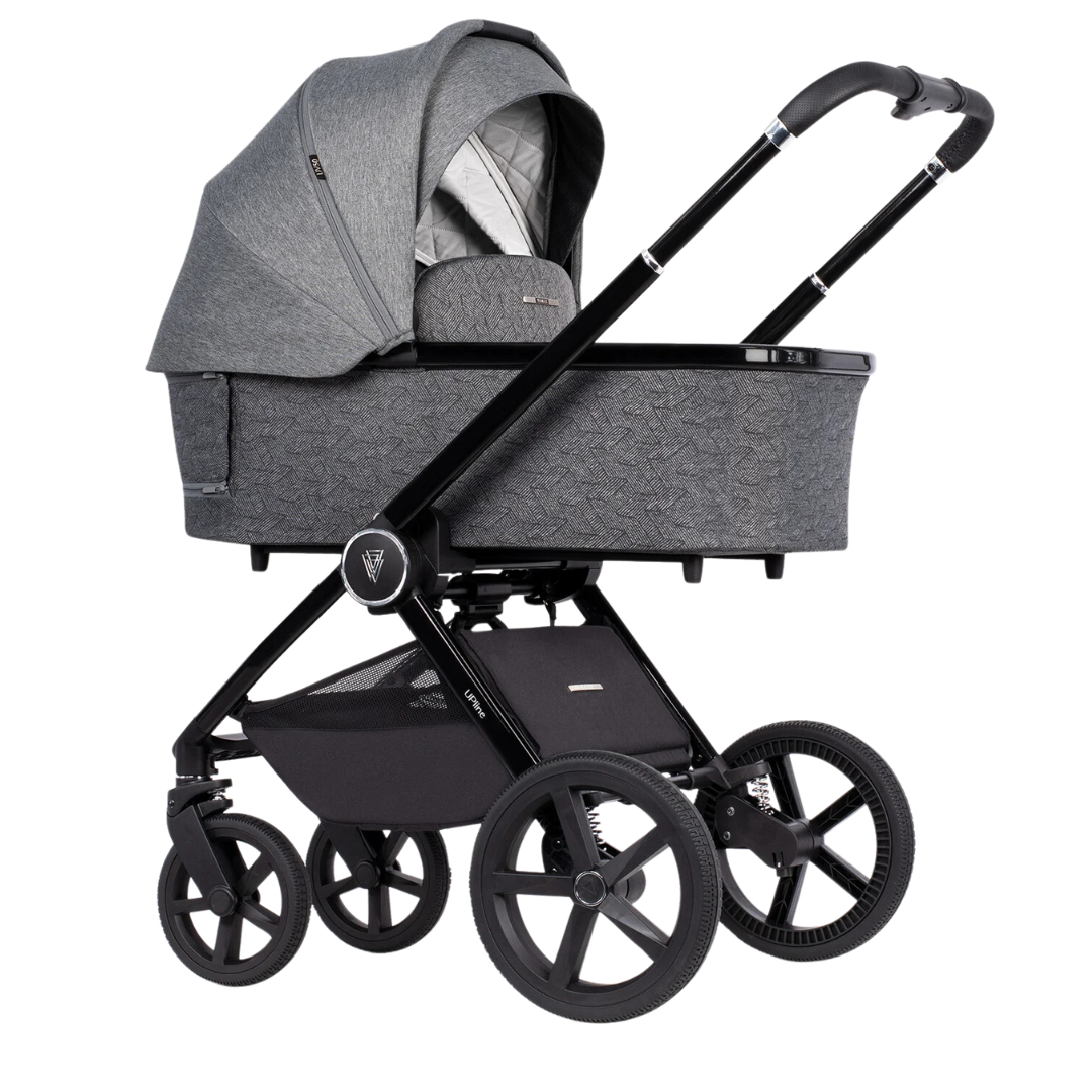 Venicci Upline 12 Piece Pushchair Bundle - Slate Grey