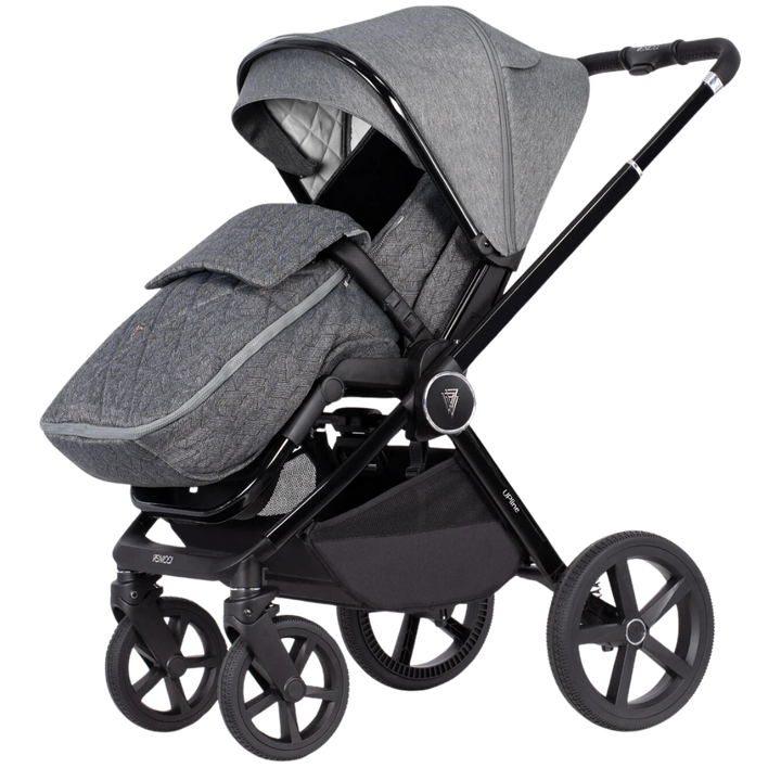 Venicci Upline 12 Piece Pushchair Bundle - Slate Grey