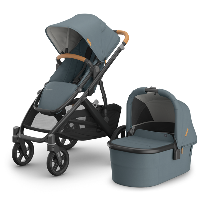 UPPAbaby VISTA V3 Pushchair + Carrycot - Dillian - Stone Blue