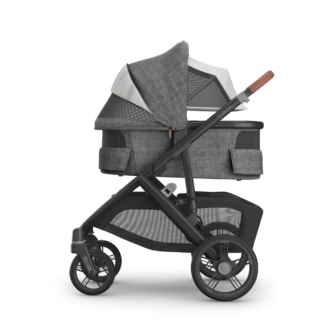 UPPAbaby VISTA V3 Pushchair + Carrycot - Greyson - Charcoal Mélange